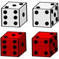 Cartoon Dice