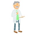 Cartoon doctor illustration