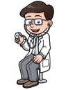 Cartoon doctor with Stethoscope