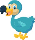 Cartoon dodo bird Royalty Free Stock Photo