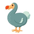 Cartoon dodo bird illustration