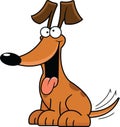 Cartoon Dog Silly Royalty Free Stock Photo