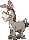 Cartoon donkey Royalty Free Stock Photo