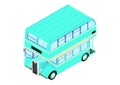 Cartoon double decker