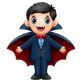 Cartoon dracula kid