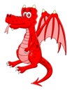 Cartoon dragon