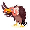 Cartoon Drawing Of A Vulture