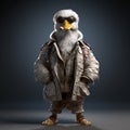 Eagle Character V1 Fx3d Rendered Avian Character