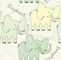 Cartoon elephant