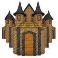 Cartoon Fairy Tale Castle