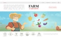 Cartoon Farming Website Template