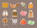 Cartoon Finance & Money stickers