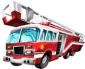 Cartoon Fire Truck