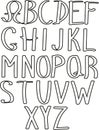 Cartoon font