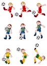 Cartoon Football player icon