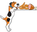 Cartoon fox terrier