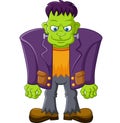 Cartoon Frankenstein Character Royalty Free Stock Photo
