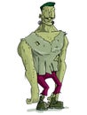 Cartoon Frankenstein monster