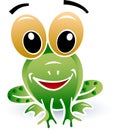 Cartoon frog