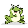 Cartoon Frog Royalty Free Stock Photo