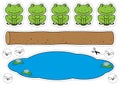 Five Little Speckled Frogs Game