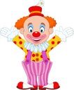 Cartoon funny clown