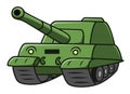 Cartoon tank