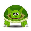 Cartoon funny turtle