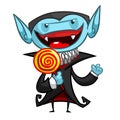 Cartoon funny vampire