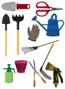 Cartoon gardening icon