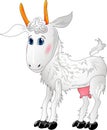 Cartoon goat Royalty Free Stock Photo