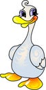 Cartoon goose