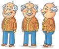 Cartoon grandfather