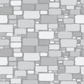 Cartoon gray stone wall background