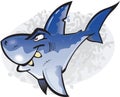 Cartoon Great White Shark Royalty Free Stock Photo