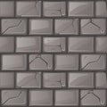 Cartoon grey stone Wall texture Royalty Free Stock Photo