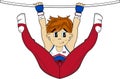 Cartoon Gymnast