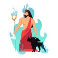 Cartoon Hades Illustration