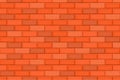 Cartoon hand drown multicolored realistic seamless brick wall texture Royalty Free Stock Photo