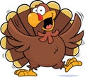 Cartoon Happy Turkey