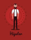 Hipster style design Royalty Free Stock Photo