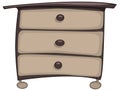 Cartoon Home Furniture Chest of Drawers