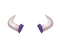 Cartoon Horns Icon