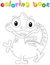 Cartoon iguana