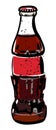 Cartoon image of Bottle Icon. Coke drink symbol