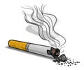 Cartoon image of cigarette