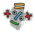 Cartoon image of Math