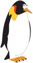 Cartoon Imperial penguin for babies and little kids