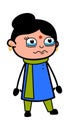 Cartoon Indian Lady Crying