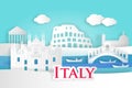 Cartoon italy city